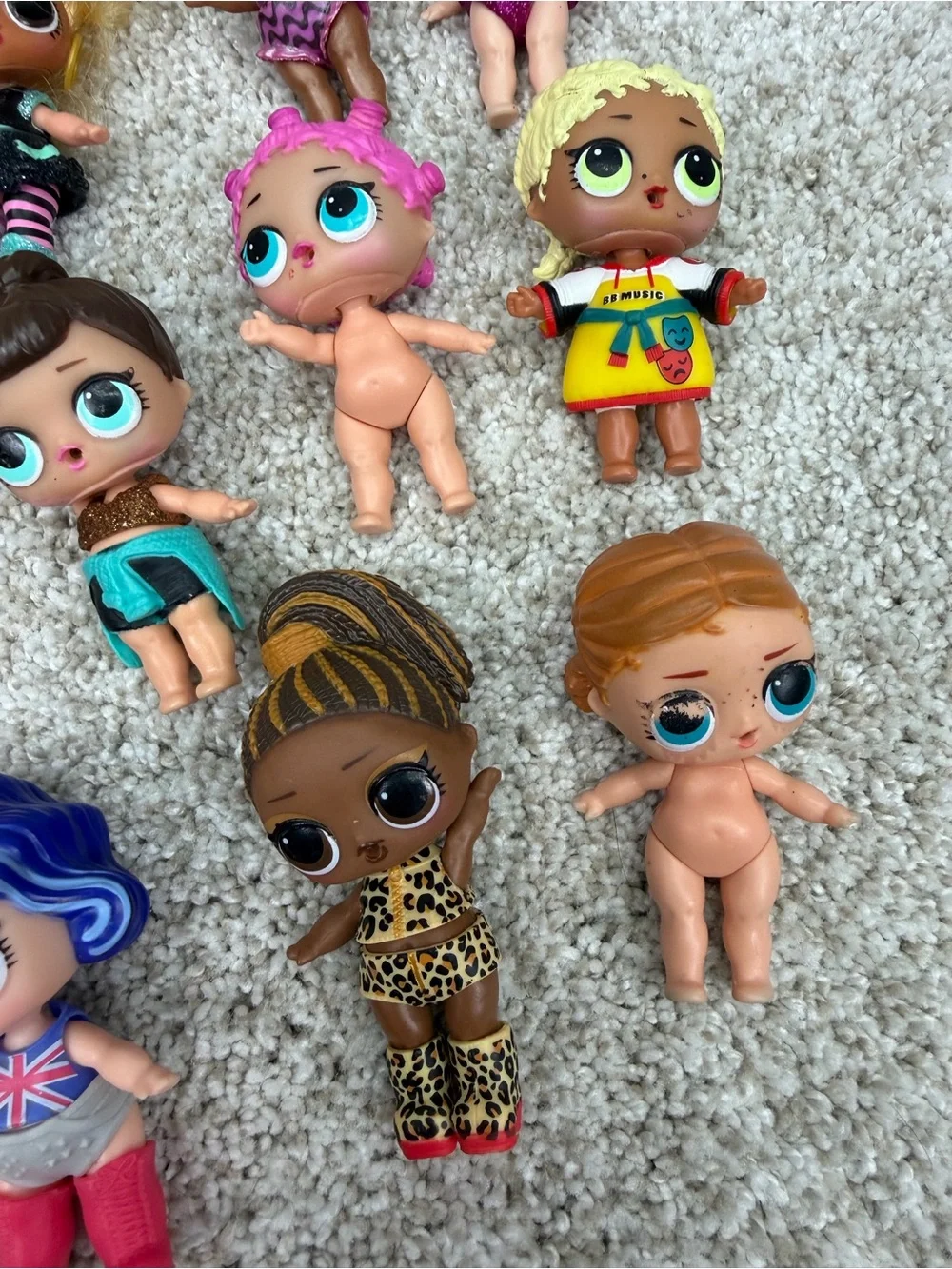 LOL Surprise Fashion Dolls Mini Figures Lot Bundle of 14